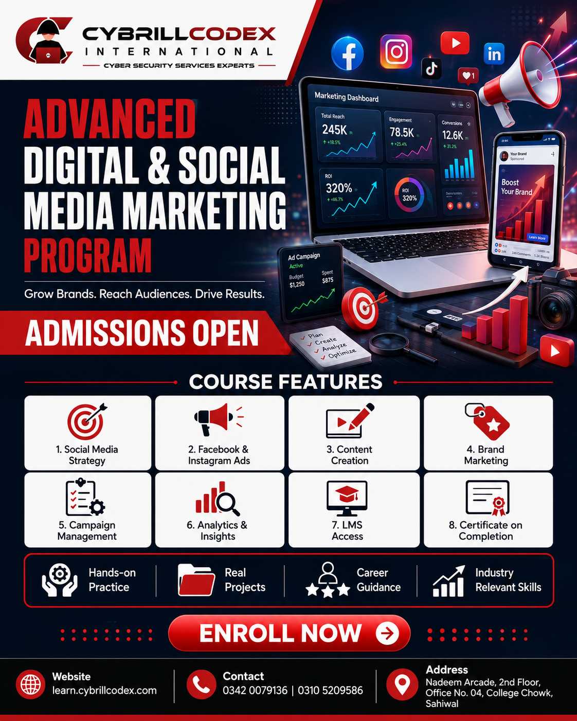 Advanced Digital and Social Media Marketing Program