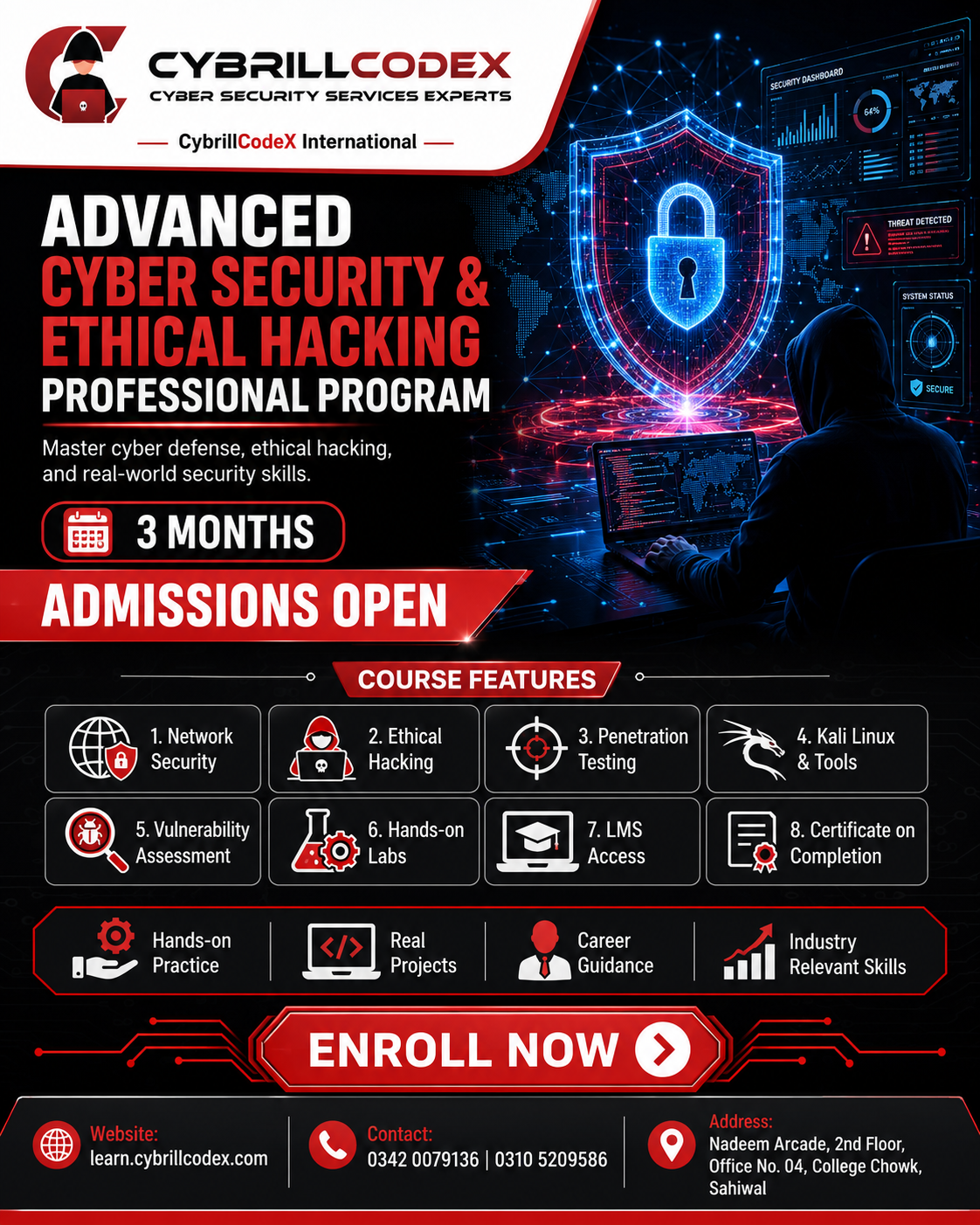 Advanced Cyber Security & Ethical Hacking Professional Program