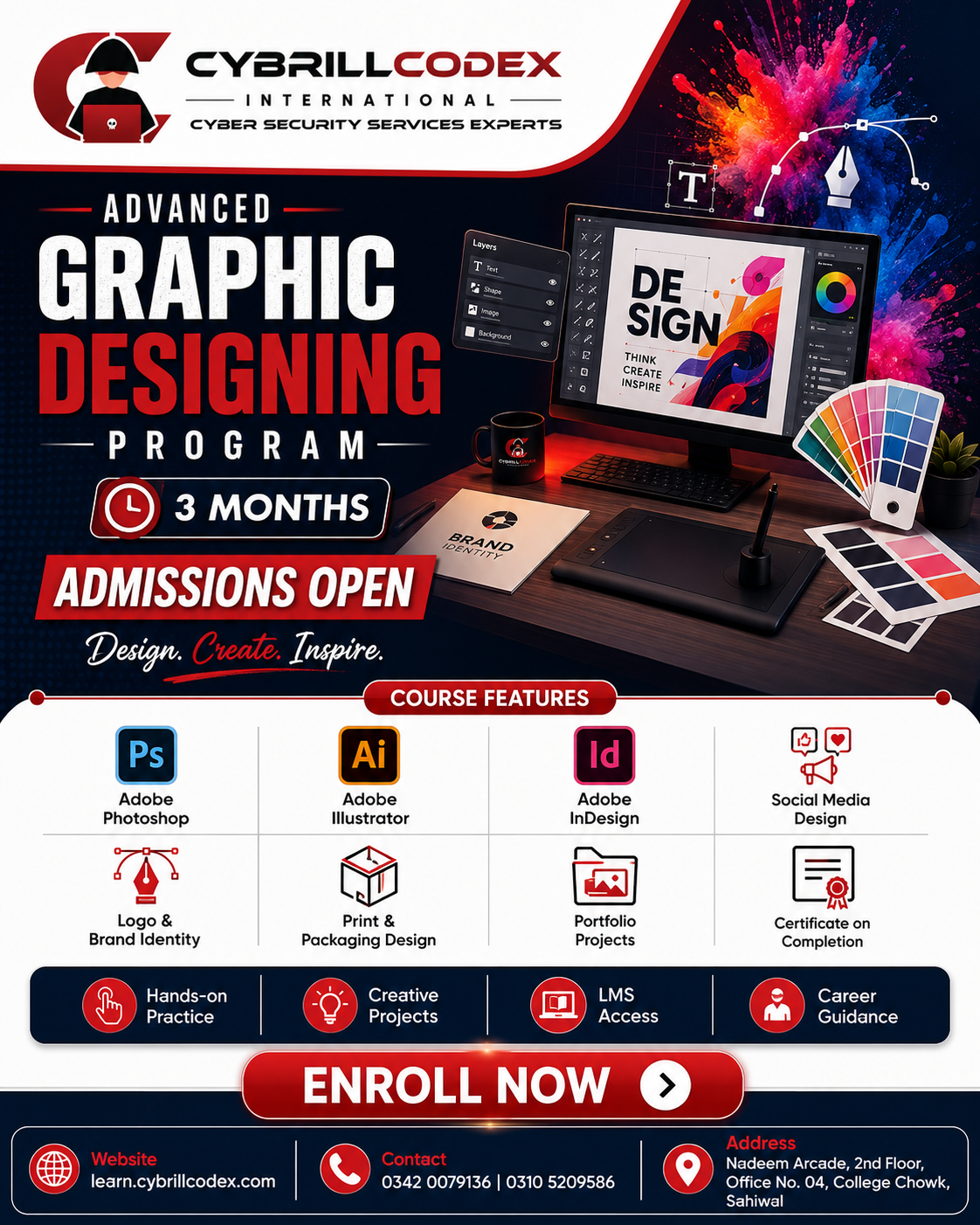 Advanced Graphic Designing Program