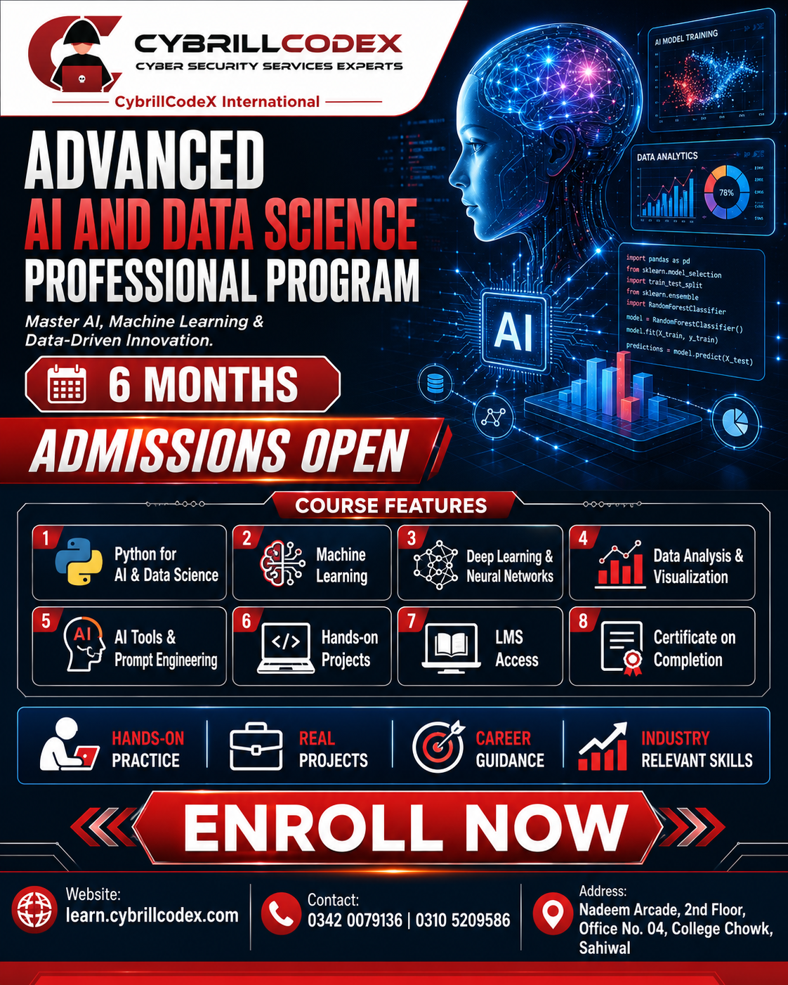 Advanced AI and Data Science Professional Program